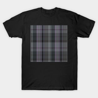Grunge Aesthetic Conall 1 Hand Drawn Textured Plaid Pattern T-Shirt